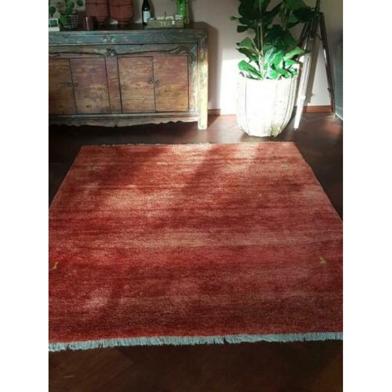 Handgeknoopt Marokkaans tapijt 100% wol, 180x225 cm