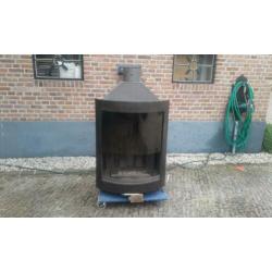 Prachtige inbouw gaskachel van het merk BELLFIRES