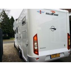 Camper fiat roller team alkoof xxl garage 6 persoons airco