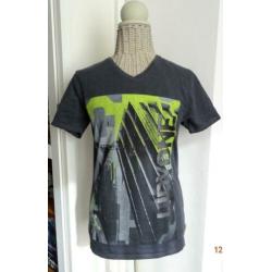 T-shirt Maat S - Merk Chapter Grijs met mooie opdruk
