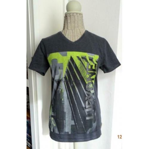 T-shirt Maat S - Merk Chapter Grijs met mooie opdruk
