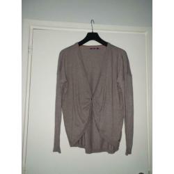 Beige Mexx vest maat L, als nieuw