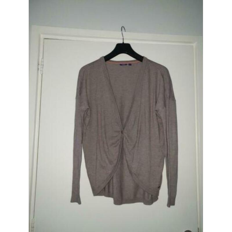 Beige Mexx vest maat L, als nieuw