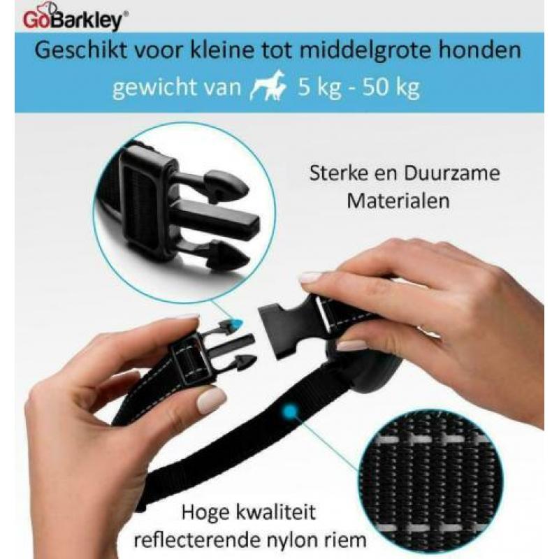 Nieuwe Anti-Blafband - Geavanceerde 2 in 1 Hondenhalsband