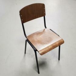 80 x school chair vintage oude schoolstoelen cafe stoel 783