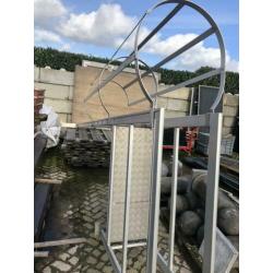 Aluminium gevelladder kooi ladder gevel kooi ladder getrap