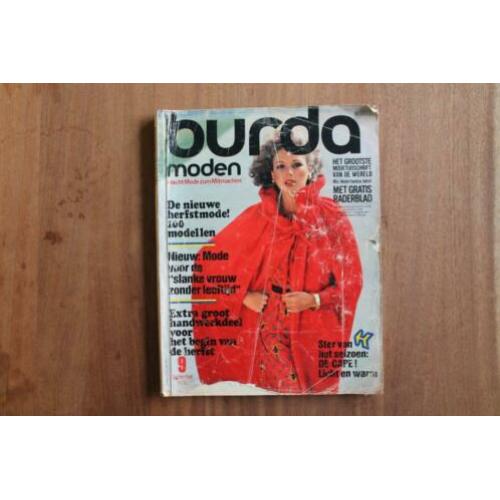 Vintage naaipatronen! - Burda uit september 1976