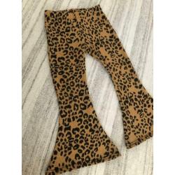 Kidchella the label leopard flair broekje maat 92