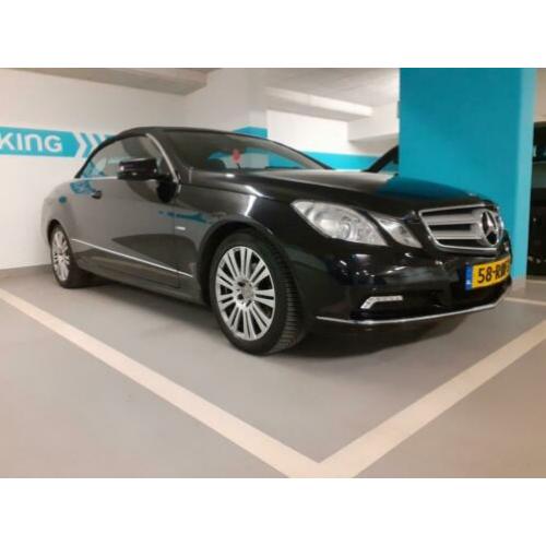 Mercedes E-Klasse 1.8 E200 CGI Cabriolet AUT 2010 Zwart