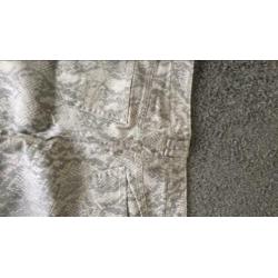 GARDEUR broek maat 42 grijs slangenprint ZGAN