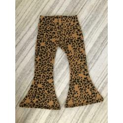 Kidchella the label leopard flair broekje maat 92
