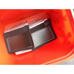 Salora portable dvd speler met 2 schermen. Ideaal voo