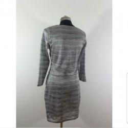 Supertrash jurk zilverkleurig