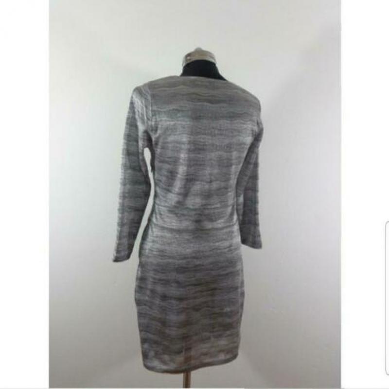 Supertrash jurk zilverkleurig