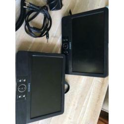 Lenco DVP-938X2 portable draagbare dvd speler + 20 dvd's