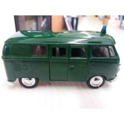 Model auto. Volkswagen busje. Microbus (1962) Welly.