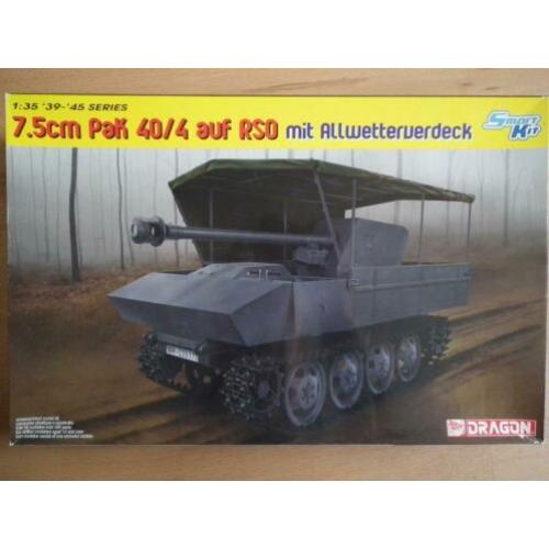 Dragon 6679, SMART KIT, 7,5 cm PaK 40/4 auf RSO, 1/35