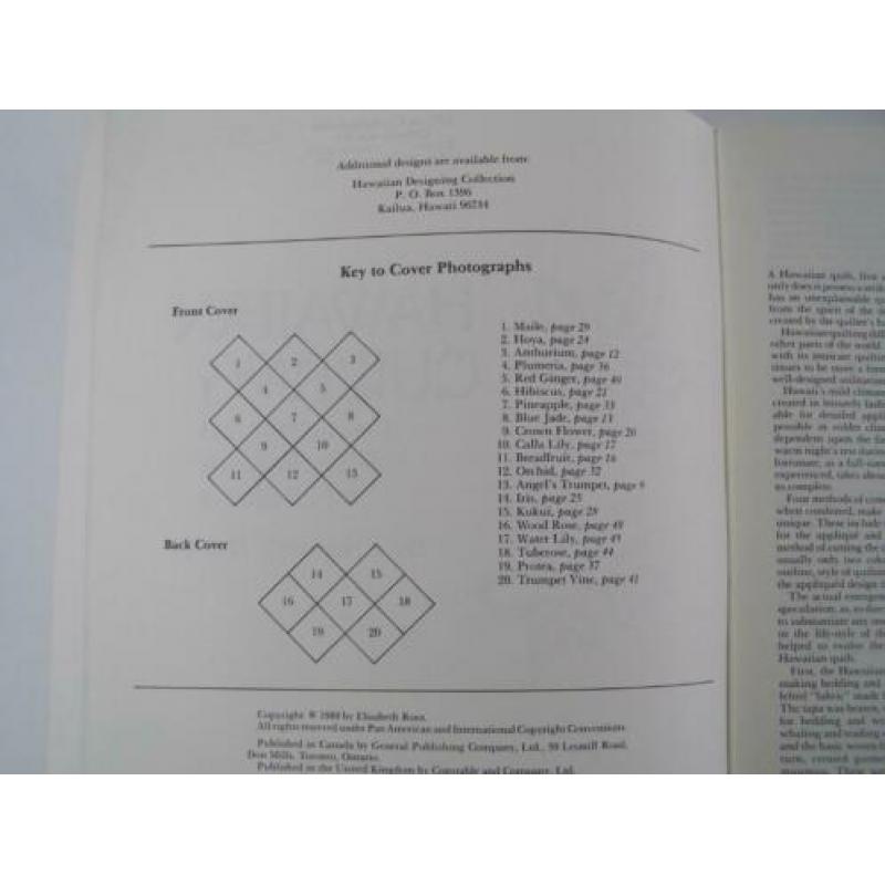 Hawaiian quilting : Elizabeth Root