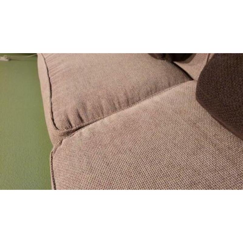 Bankstel 3-zits met Chaise Longue | Cacao Bruin | Montel