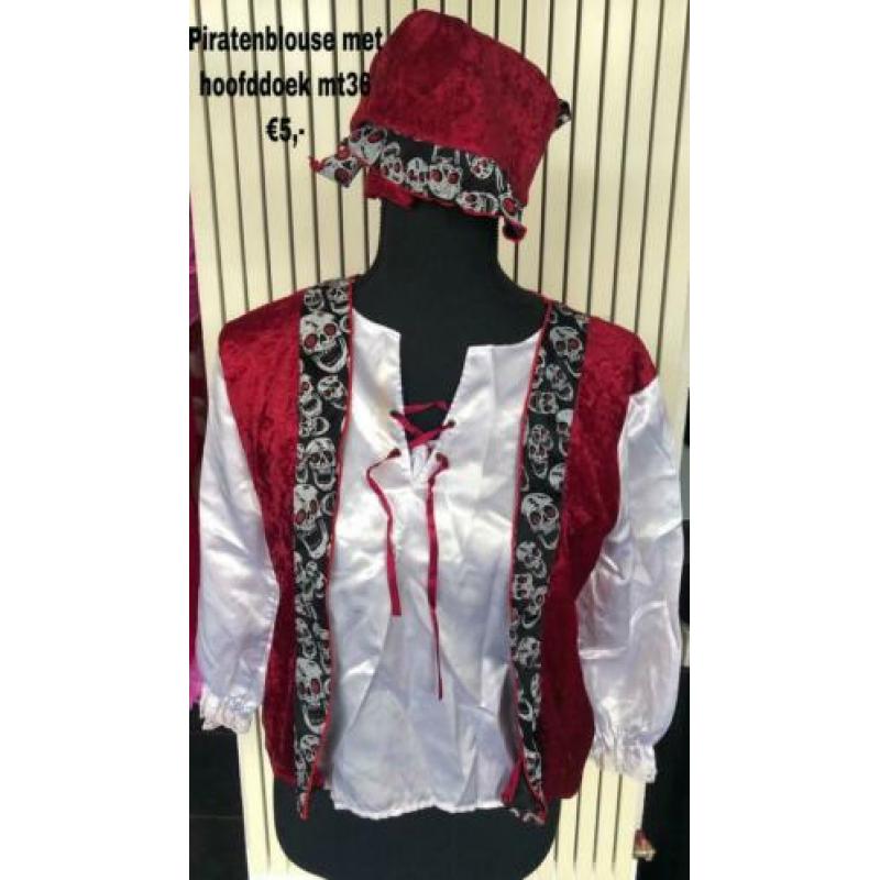 Diverse outfits voor carnaval dames/heren/kids