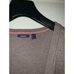Beige Mexx vest maat L, als nieuw