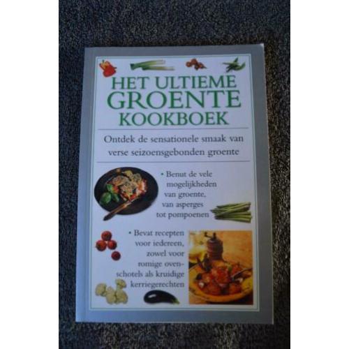 Het ultieme groentekookboek.