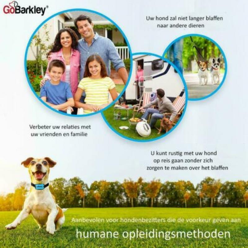 Nieuwe Anti-Blafband - Geavanceerde 2 in 1 Hondenhalsband