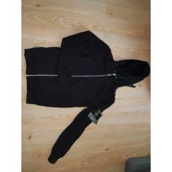 Stone island vest zwart xs 164 nieuw zwart / groen