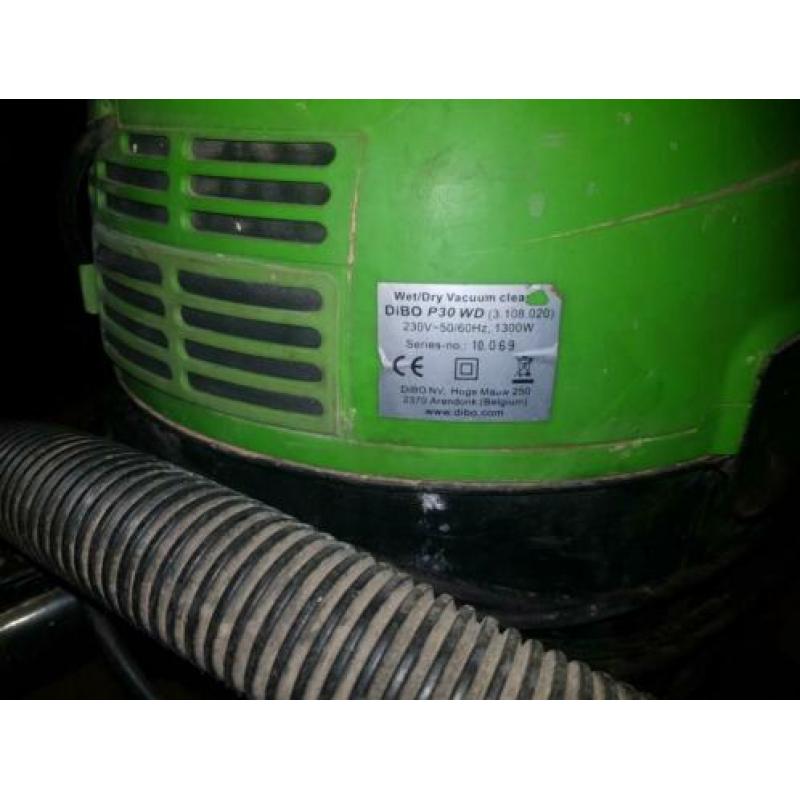 Robuuste stofzuiger DiBo P30 WD