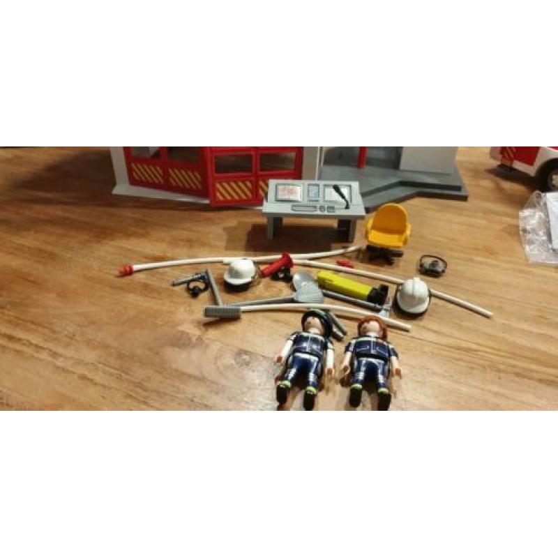 playmobil brandweer set