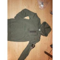 Stone island vest zwart xs 164 nieuw zwart / groen