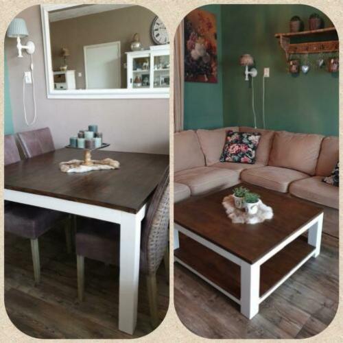 Eettafel & salontafel!