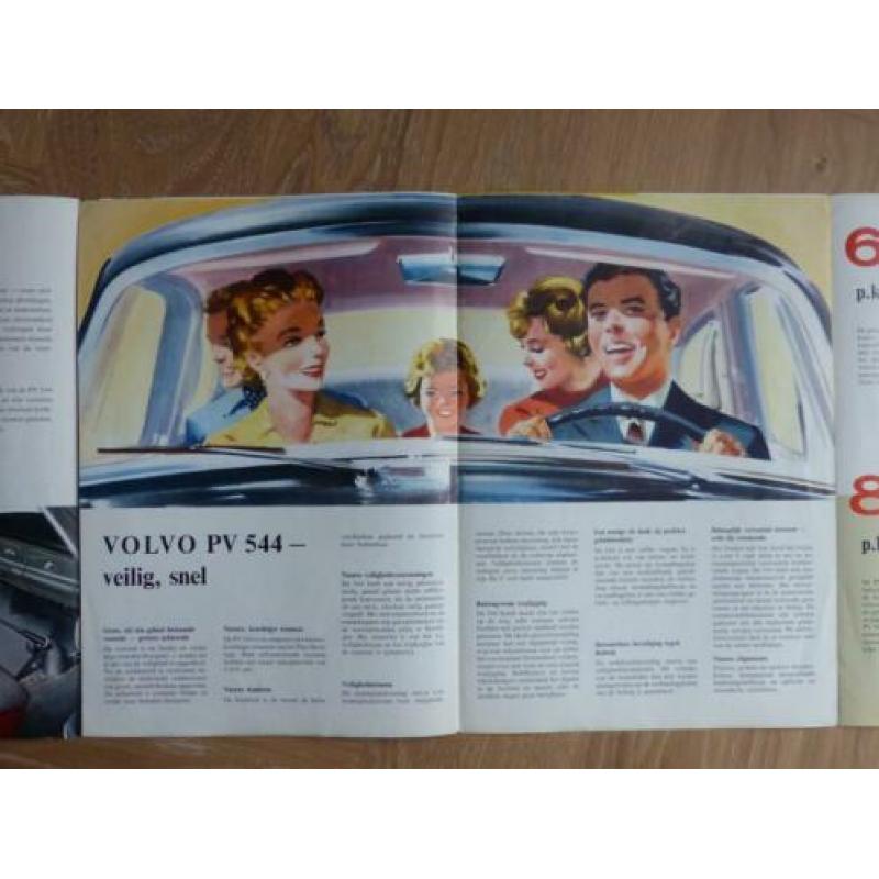 Volvo PV 544 1959 brochure Katterug