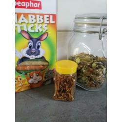 Hamsterkooi met toebehoren