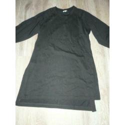 Chique zwart sweater tuniek trui jurk Selected Femme M 38 40