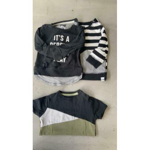 Z8 shirtjes lm/km maat 86