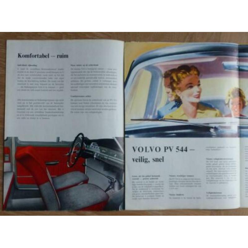 Volvo PV 544 1959 brochure Katterug