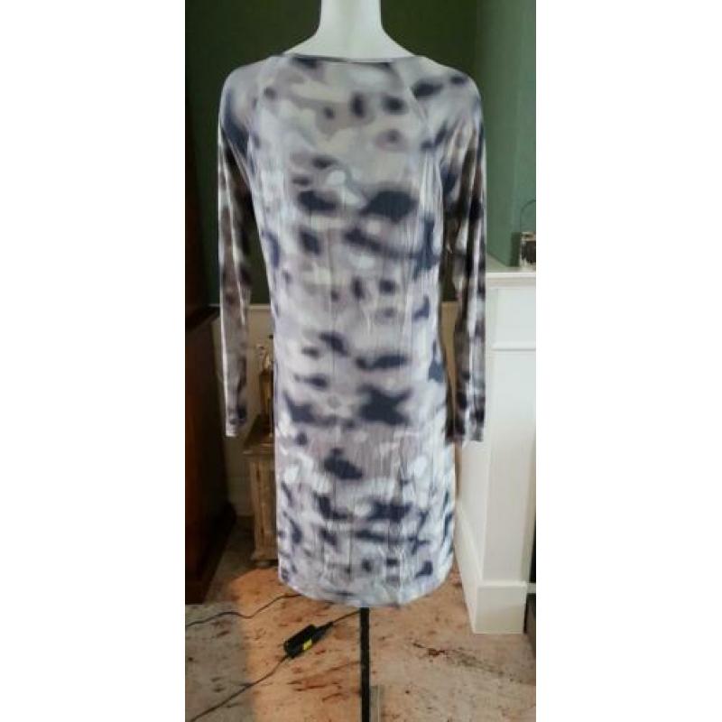NETTE gave kleurige beige SANDWICH jurk mt L 42/44, jurkje