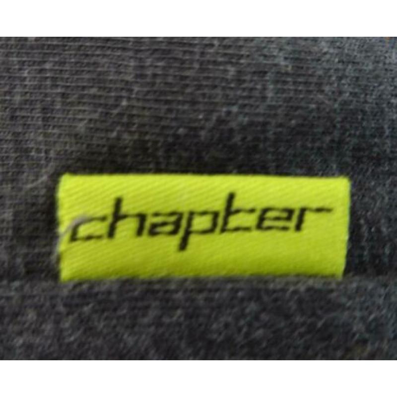 T-shirt Maat S - Merk Chapter Grijs met mooie opdruk