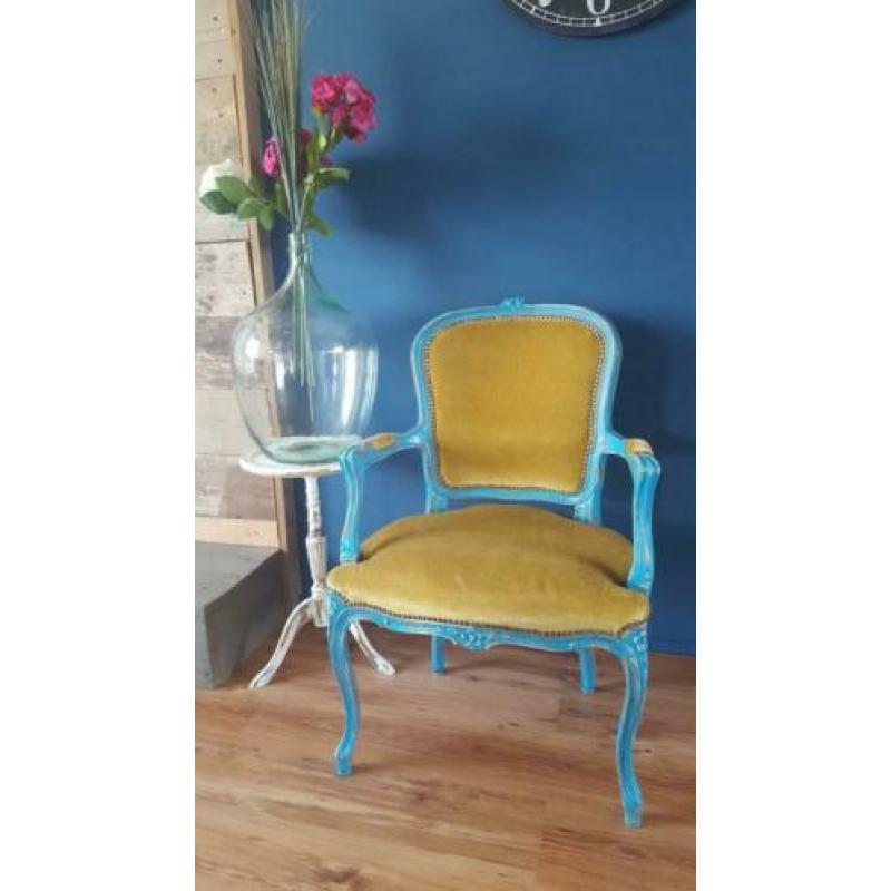 Fauteuil shabby ibiza style