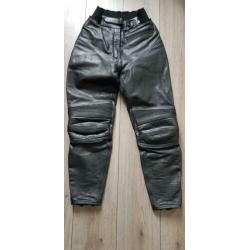 Leren motorbroek zgan