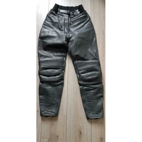 Leren motorbroek zgan