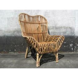 Fauteuil '60s ( rotan ) Retro/Vintage/Design