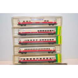 N spoor 5 Delige Minitrix TEE set IOV