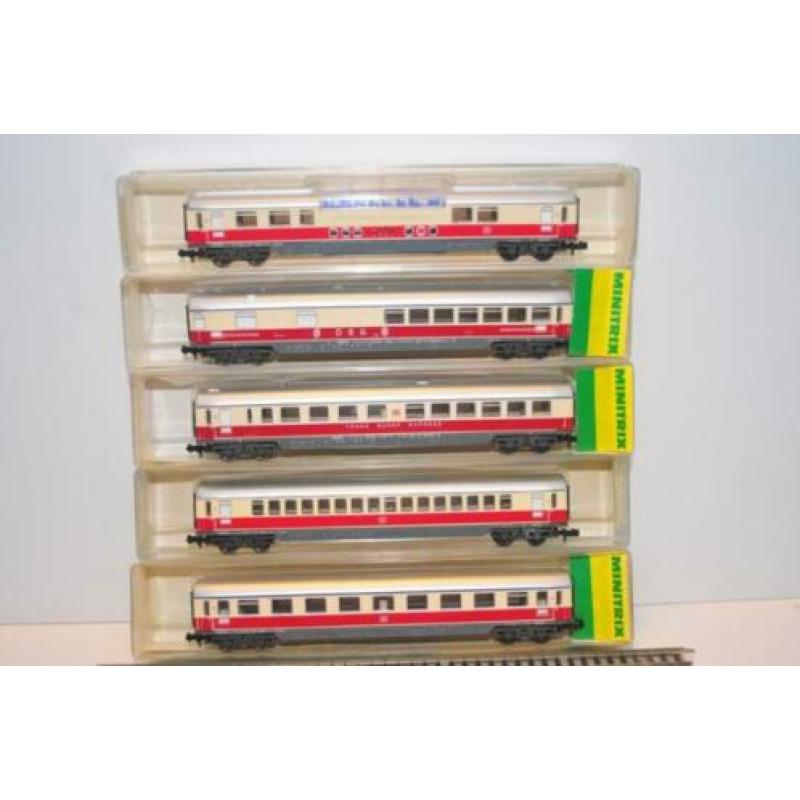 N spoor 5 Delige Minitrix TEE set IOV