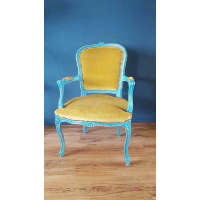 Fauteuil shabby ibiza style