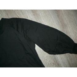 Chique zwart sweater tuniek trui jurk Selected Femme M 38 40