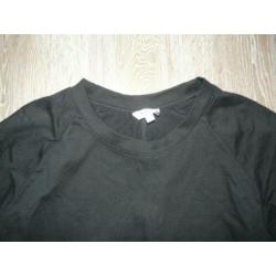 Chique zwart sweater tuniek trui jurk Selected Femme M 38 40