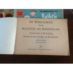 De wereldreis van Bulletje en Bonestaak, 17 boekjes.