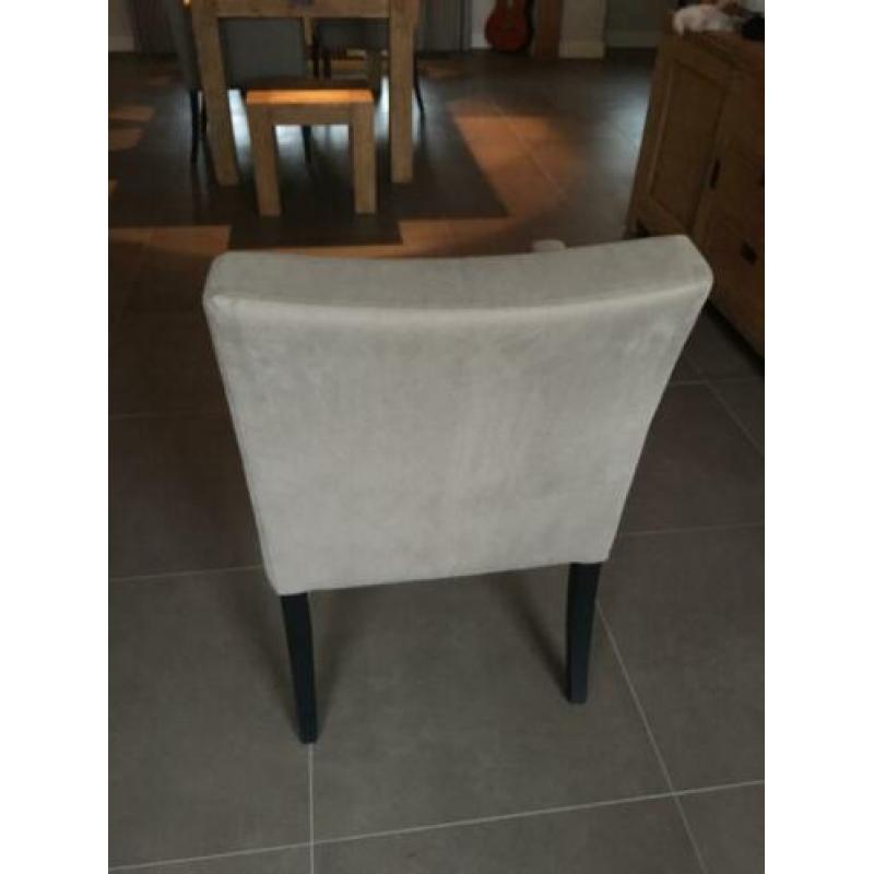 4 stevige eetkamer stoelen